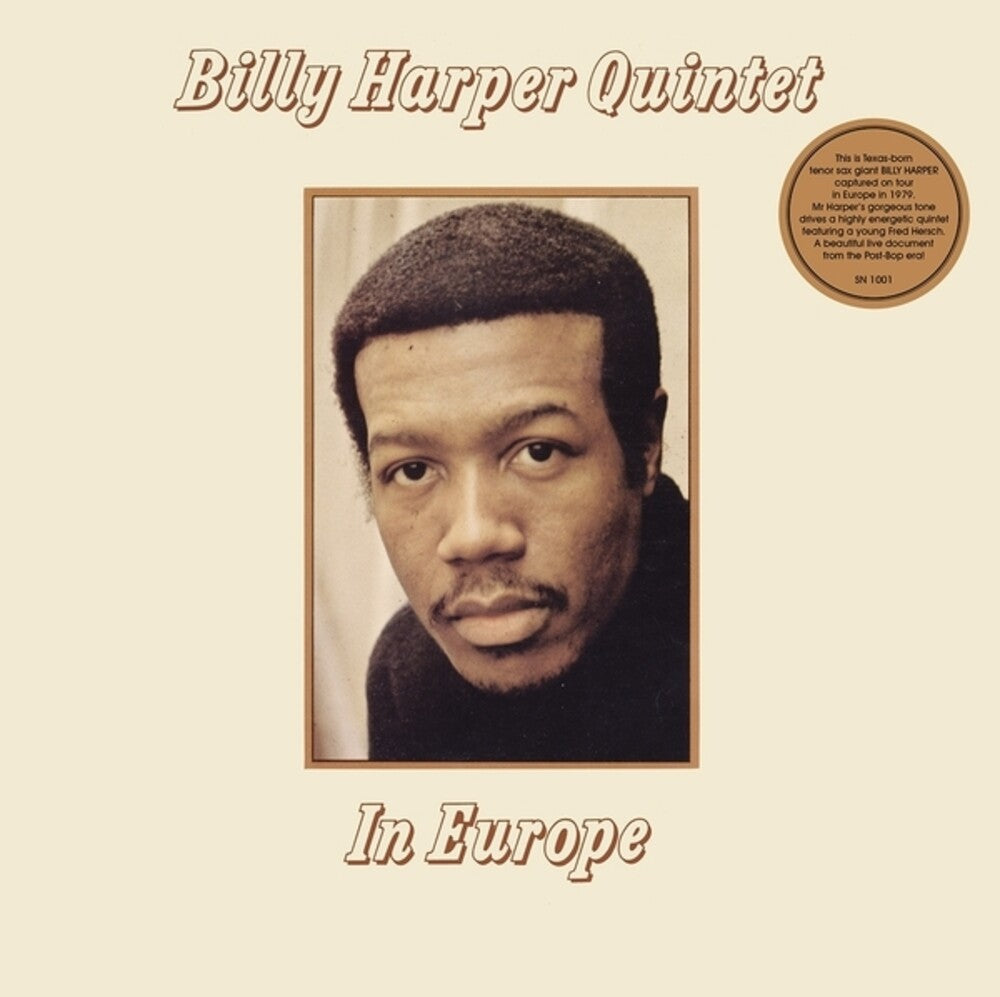 Billy Harper- In Europe { VINYL LP }