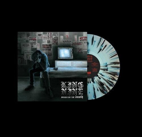 King Nine- Scared to Death (Clear Light Blue w/Blue & Black Splatter) (DAZE Records) { VINYL LP }