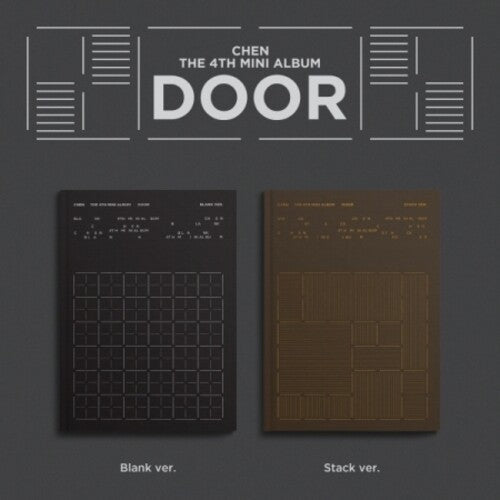 Chen: Door - Random Cover - incl. 100pg Photobook, Envelope, Postcard, photocard, Bookmark + Folded Poster - CD