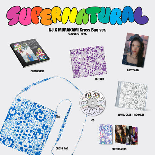 Newjeans: NewJeans 'Supernatural' NJ X MURAKAMI (Cross Bag ver.) - CD
