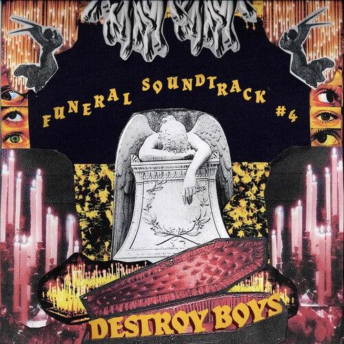 Destroy Boys- Funeral Soundtrack #4 - Transparent Red { VINYL LP }