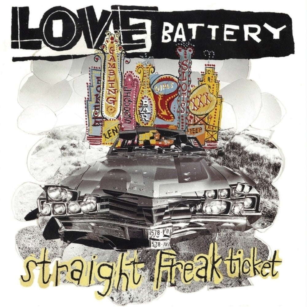 Love Battery- Straight Freak Ticket { VINYL LP }