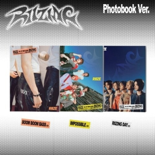 Riize: Riizing - Photo Book Version - Random Cover - incl. 88pg Photobook, Sticker, Polaroid Photo, Folded Poster + Photocard - CD