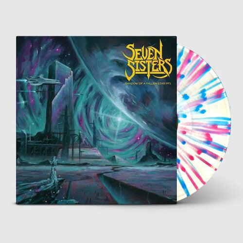 Seven Sisters- Shadow Of A Falling Star: Part 1 - Blue & Pink Splatter on Clear Vinyl { VINYL LP }