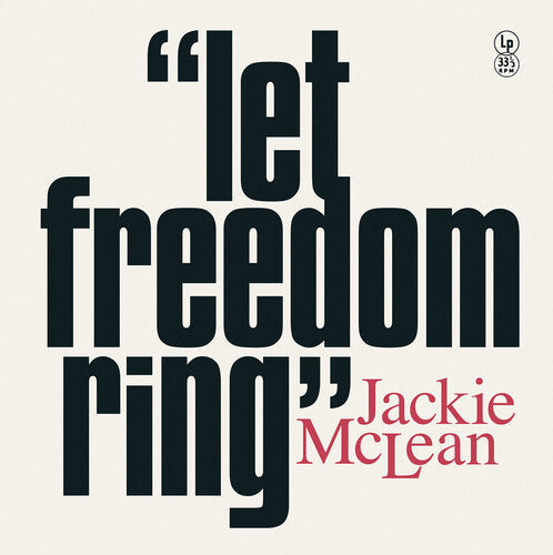 Jackie McLean: Let Freedom Ring - Colored Vinyl - VINYL