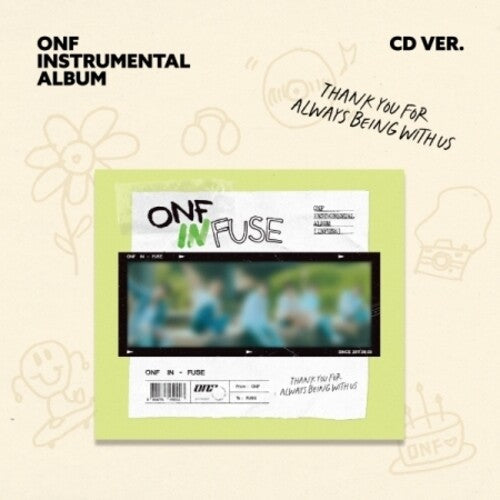 Onf: Infuse - Instrumental Album - incl. 7pc Mini-Poster, 52pf Photobook, Photocard, Poster + Sticker - CD