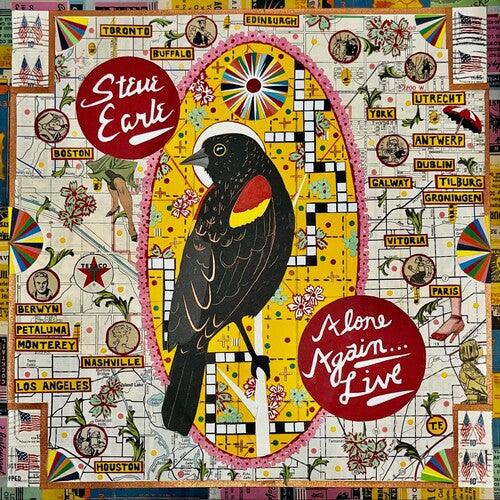 Steve Earle- Alone Again (live) { VINYL LP }