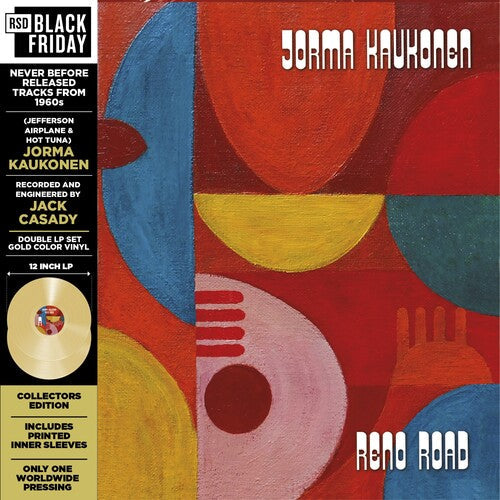 Jorma Kaukonen- Reno Road: Unleased tracks from the '60's -BF24 { VINYL LP }