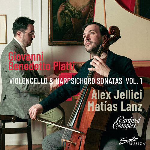 Matias Lanz: Violoncello & Harpsichord Sonatas, Vol. 1 - Record