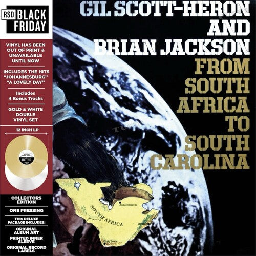 Gil Scott-Heron and Brian Jackson- From South Africa To South Carolina -BF24 { VINYL LP }