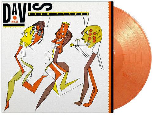 Miles Davis- Star People - Limited 180-Gram Orange & White Marble Colored Vinyl { VINYL LP }