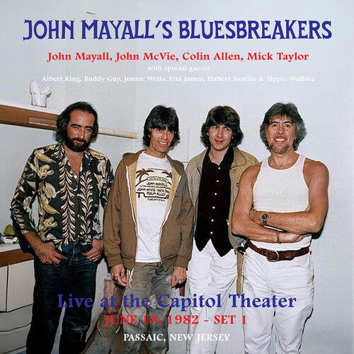 John Mayall & Bluesbreakers: Live at the Capitol Theater - June 18, 1982 (Set 1) - Marbled - Record