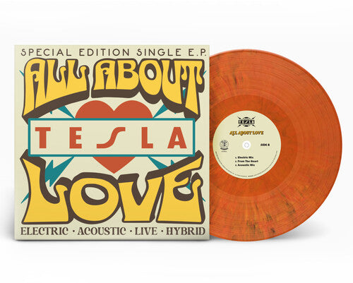 Tesla- All About Love - Orange { VINYL LP }