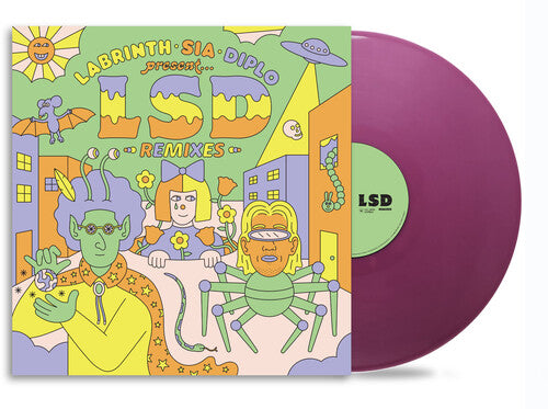 LSD- Labrinth, Sia & Diplo Present... LSD (Remixes) -BF24 { VINYL LP }