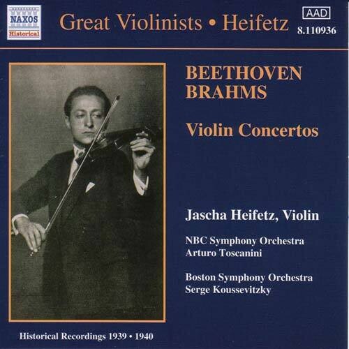 Jascha Heifetz: Plays Beethoven/Brahms - Record