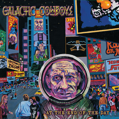 Galactic Cowboys- At the End of the Day - Solar Red { VINYL LP }