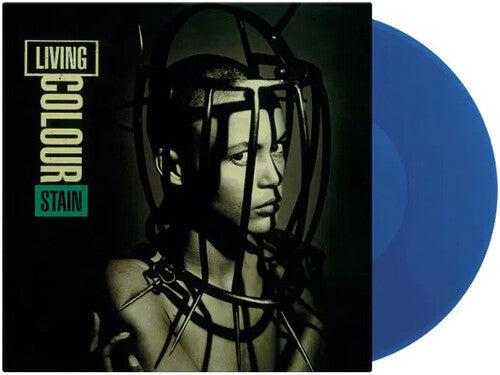 Living Colour- Stain- Limited 180-Gram Translucent Blue Colored Vinyl { VINYL LP }