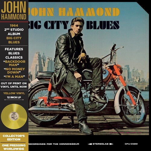 John Hammond- Big City Blues - Yellow { VINYL LP }