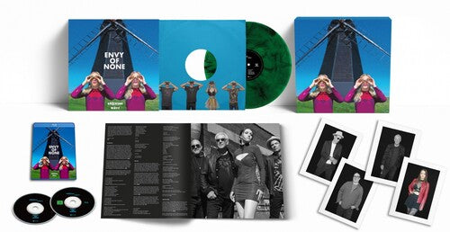 Envy of None- Stygian Waves - Deluxe Boxset 140gm Transparent Green & Black Marble Vinyl, CD & Bluray { VINYL LP }