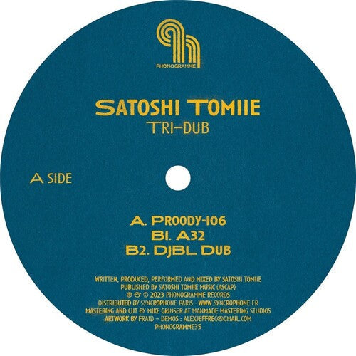Satoshi Tomiie- Tri-Dub { VINYL LP }