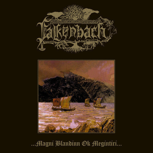 Falkenbach- Magni Blandinn Ok Megintiri - Yellow/Black { VINYL LP }