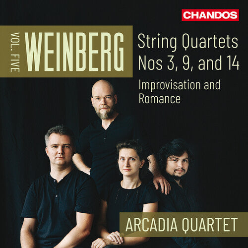 Arcadia Quartet: Weinberg: String Quartets, Vol. 5 - Record