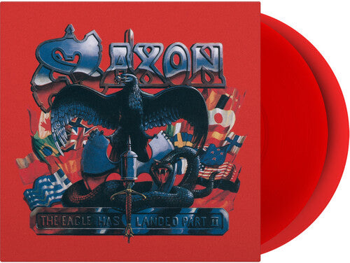Saxon: Eagle Has Landed Part II - Limited 180-Gram Translucent Red Colored Vinyl - VINYL