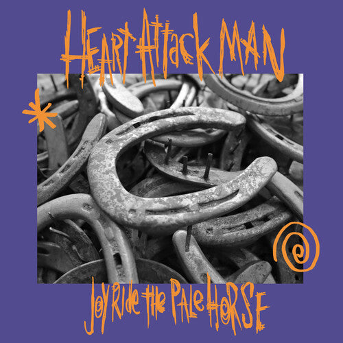 Heart Attack Man- Joyride the Pale Horse (Limited Edition Orchid/Orange Crush) { VINYL LP }