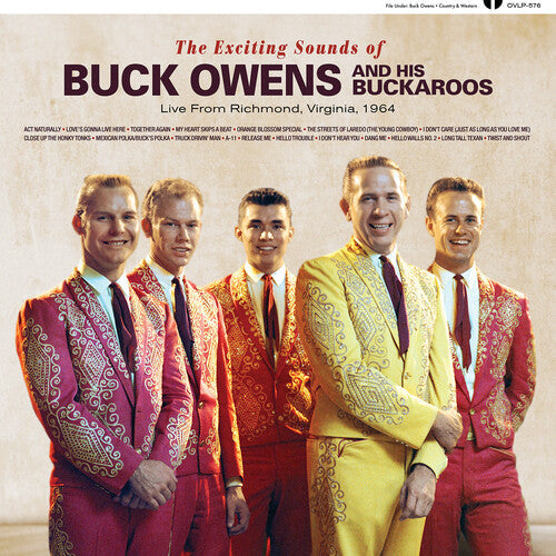 Buck Owens & His Buckaroos- The Exciting Sounds of Buck Owens And His Buckaroos Live From Richmond Virginia, 1964 (Strawberry Jam Colored Vinyl) { VINYL LP }