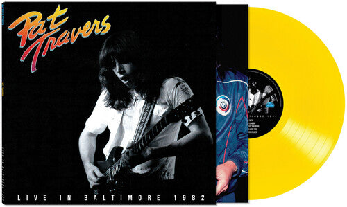 Pat Travers- LIVE IN BALTIMORE 1982 { VINYL LP }