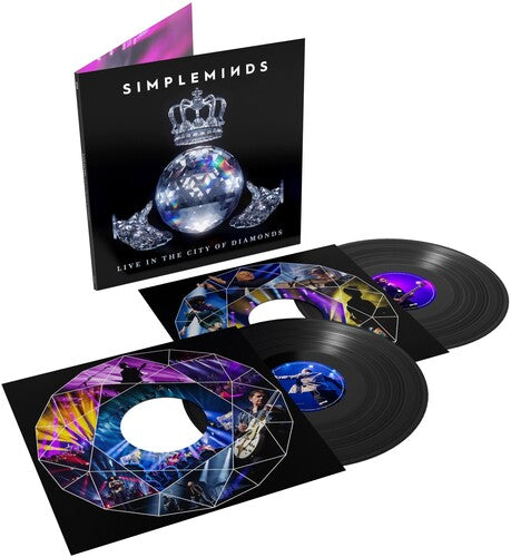 Simple Minds- Live In The City Of Diamonds { VINYL LP }