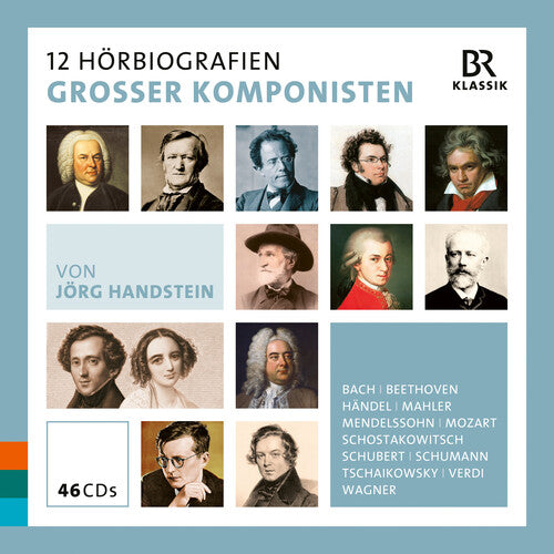 Udo Wachtveitl: 12 Hoerbiografien Grosser Komponisten Von Joerg - Record