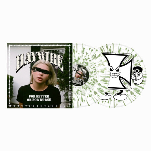 Haywire: For Better or for Worse - Cloudy Clear w/Dark Greeen Splatter - VINYL