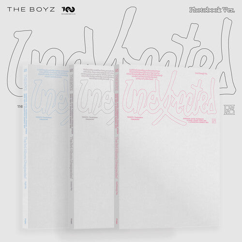 The Boyz: Unexpected - Random Cover - incl. 80pg Photobook, Envelope, Poster, Track Sticker, Postcard, Q&A Card + Selfie Photocard - CD