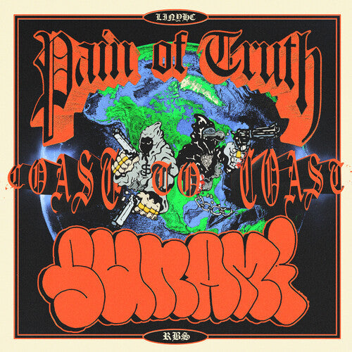 Pain of Truth / Sunami- Coast to Coast (Half Doublemint Green/Half Blue Vinyl) (DAZE Records) { VINYL LP }
