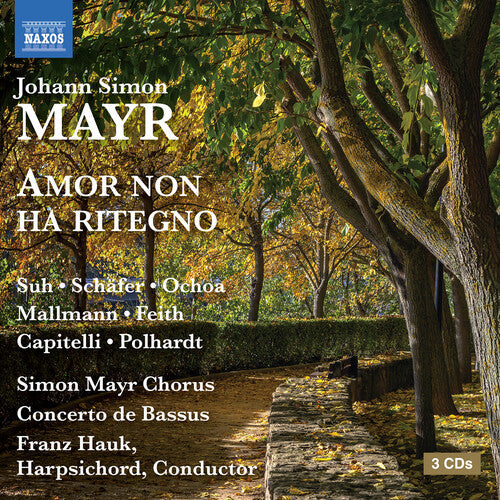 Yeree Suh: Mayr: Amor non ha ritegno - Record