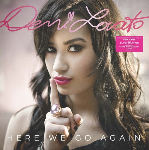 Demi Lovato- Here We Go Again (Pink w/ Black Splatter Vinyl) { VINYL LP }