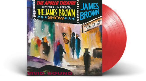 James Brown: James Brown Live At The Apollo 1962 - Limited Red Colored Vinyl - VINYL