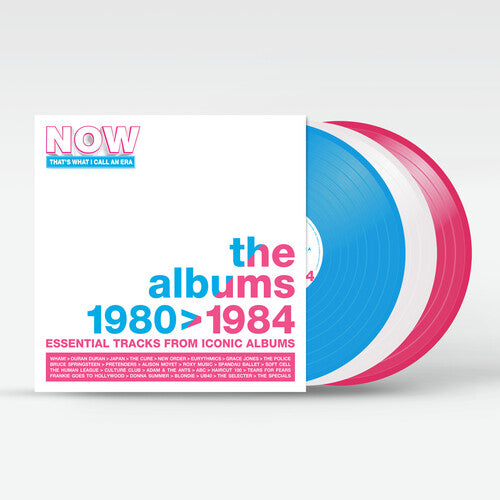 Now That's What I Call An Era: The Albums 1980-1984 / Various - White, Pink & Blue Colored Vinyl { VINYL LP }