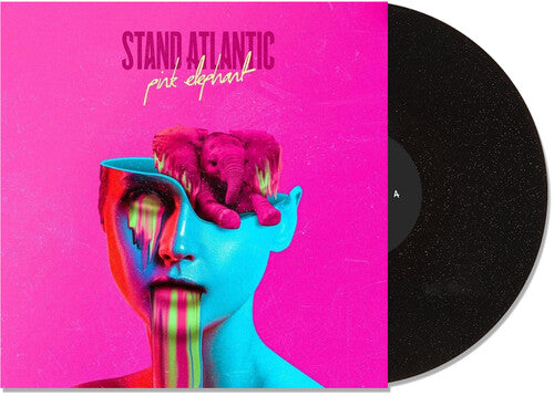 Stand Atlantic- Pink Elephant - Black Glitter Vinyl { VINYL LP }