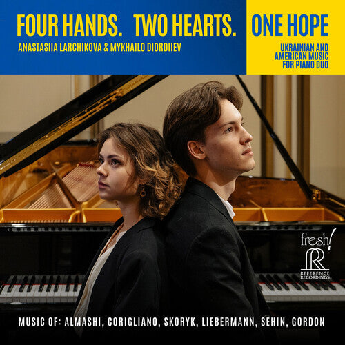 Anastasiia Larchikova: Four Hands. Two Hearts. One Hope - Record