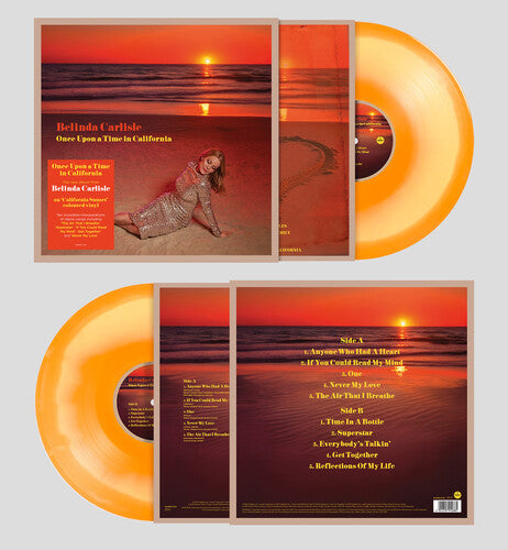 Belinda Carlisle- Once Upon A Time In California - 140-Gram Sunset Colored Vinyl { VINYL LP }
