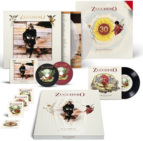 Zucchero- Spirito Divino - Crystal Vinyl 2LP + 2CD + 7-inch + Book { VINYL LP }