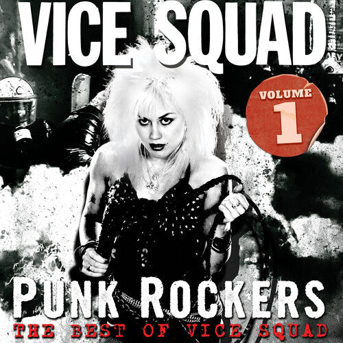 Vice Squad- Punk Rockers: The Best Of Vice Squad Volume 1 - Black & Red Vinyl { VINYL LP }