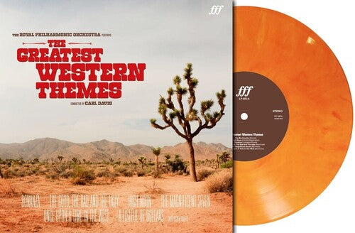 Royal Philharmonic Orchestra: The Greatest Western Themes (Orange Marble Vinyl) - VINYL