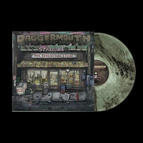 Daggermouth- Stallone - Coke Bottle W/ Black Swirl { VINYL LP }