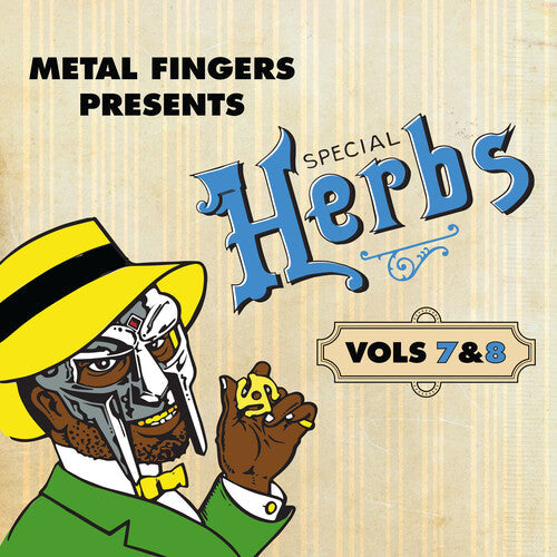 MF Doom- Metal Fingers Presents: Special Herbs Vol. 7 & 8 - Blue Vinyl { VINYL LP }