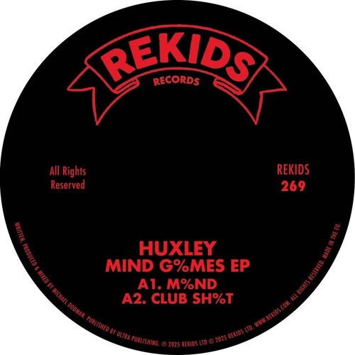 Huxley: MIND GaMES - 12-INCH SINGLE