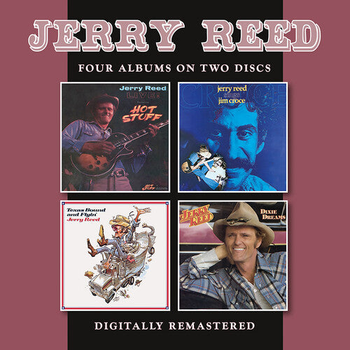 Jerry Reed: Jerry Reed Live / Sings Jim Croce / Texas Bound And Flyin' / Dixie Dreams - Record