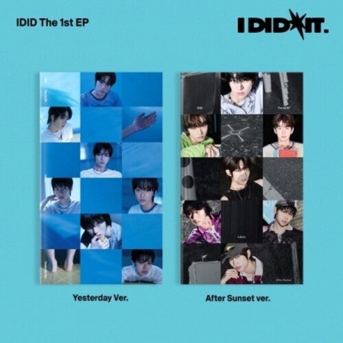 Idid: I Did It- Random Cover - incl. 80pg Photobook, Dust Jacket, Interview Folded Poster + 2 Photocards - CD